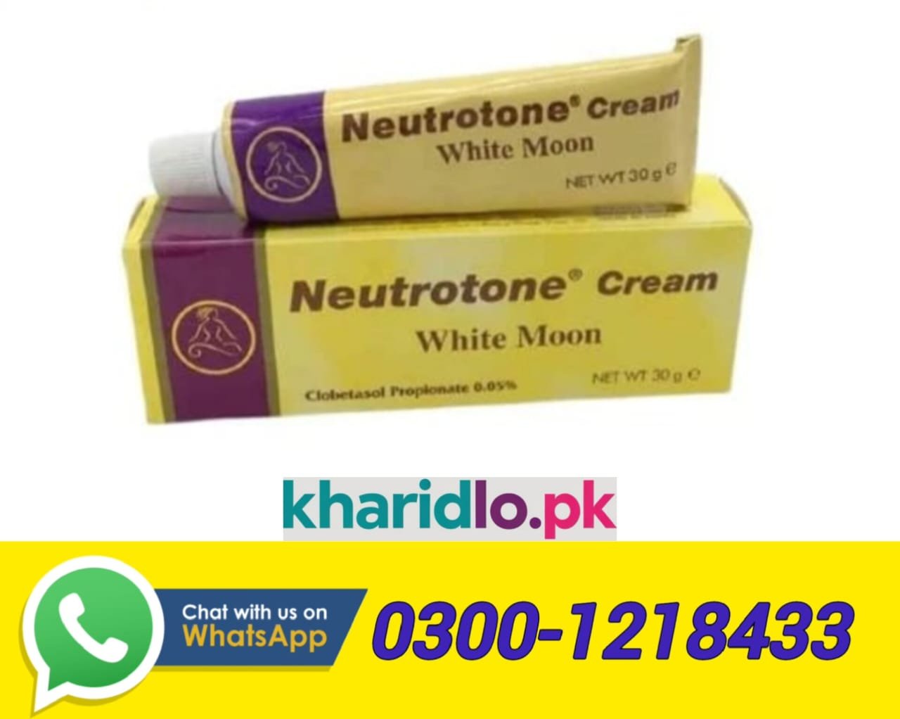 Neutrotone White Moon Cream In Pakistan