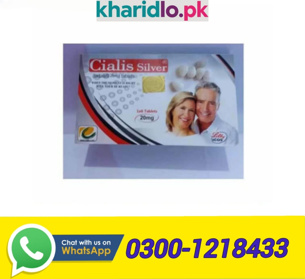 Cialis Silver 20mg Price in Pakistan